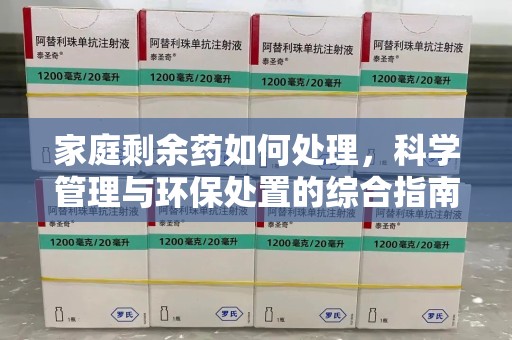 保定家庭剩余药如何处理，科学管理与环保处置的综合指南